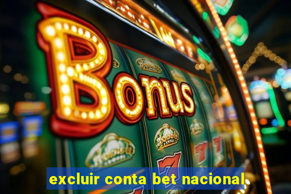 excluir conta bet nacional